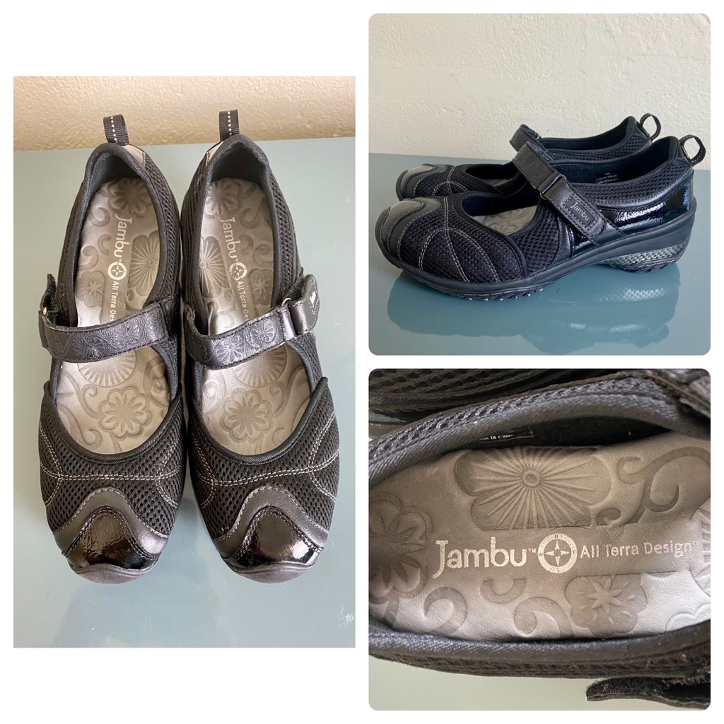 Jambu Jbu W's Water Hiking Wj10cas01 All Trail Cascade Black Shoes Mary Jane 7.5